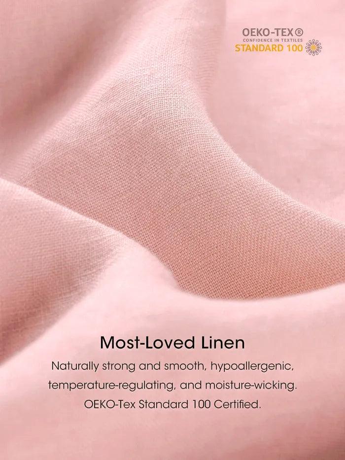 100% Linen Peter Pan Collar Dress KIKI