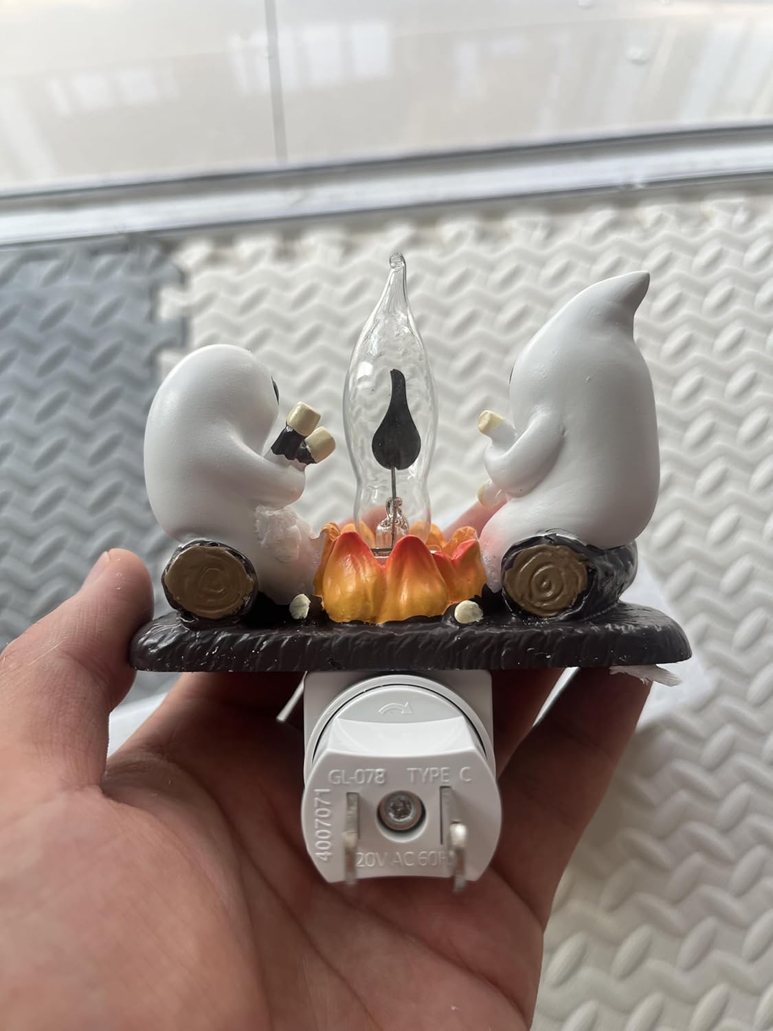 Ghost Campfire Flickering Nightlight Halloween Gifts