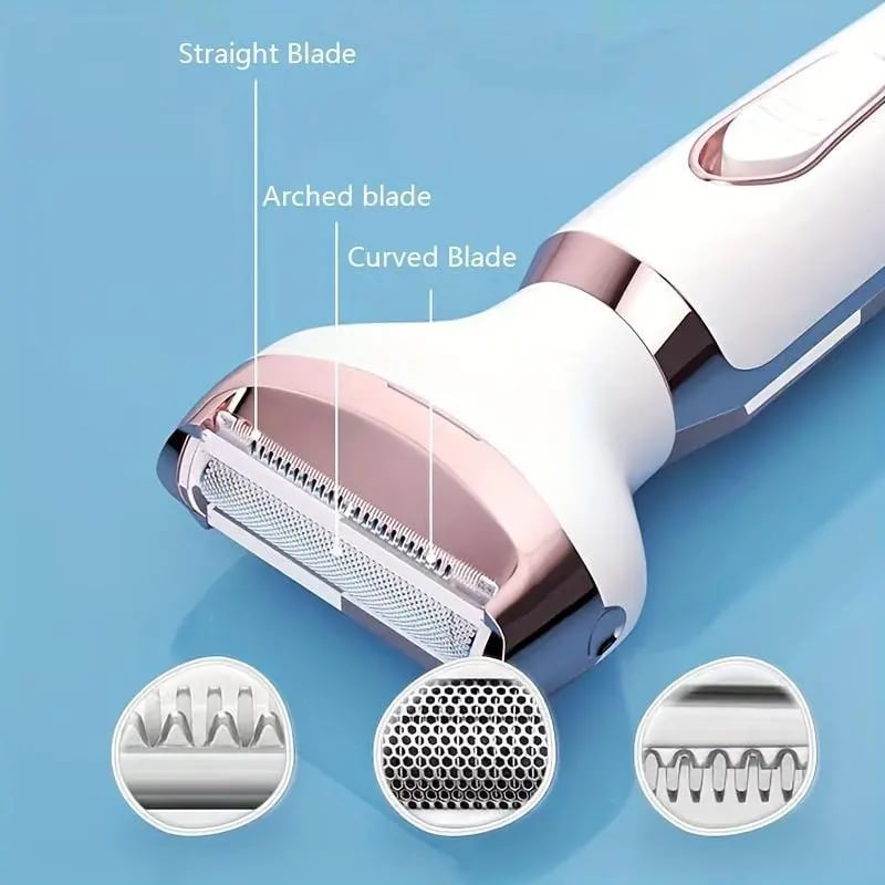 Comfort 4 in 1 Electric Lady Shaver, Body Hair Removal Epilator, Cordless Body Beauty Instrument, Gift for Halloween & Christmas, Fall Gift