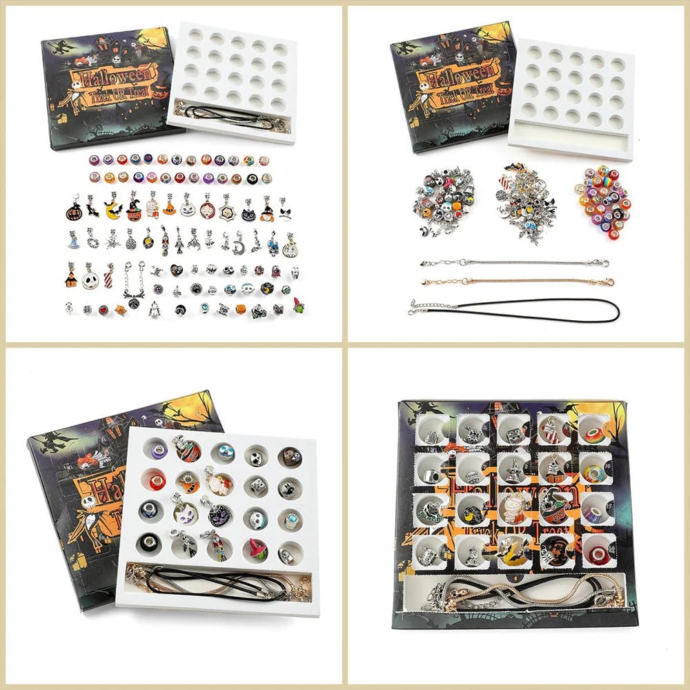 Halloween DIY Beaded Bracelets