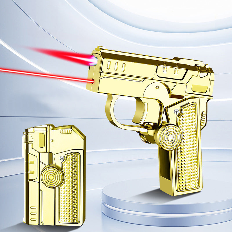 Folding Finger Spinner Lighter - Cool Pistol Style🤩