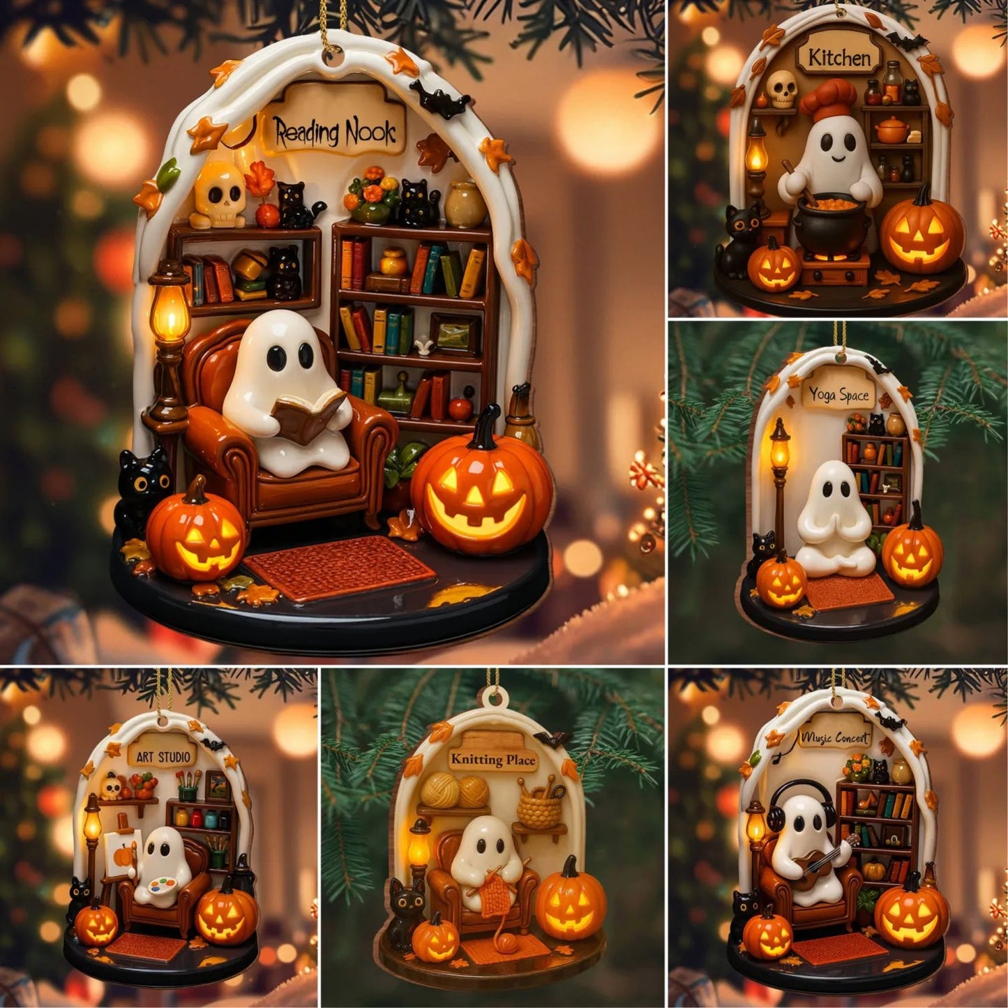 👻🎃Halloween Spooky Ornament