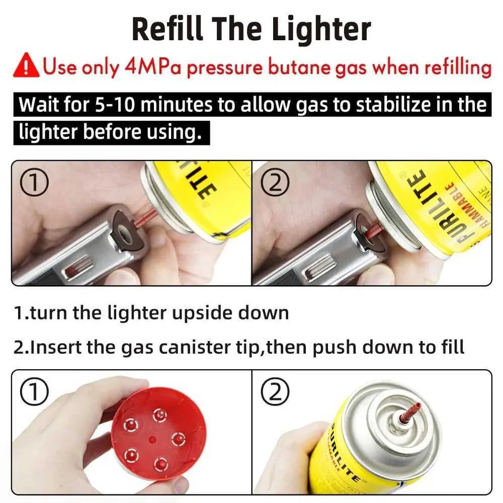 ⚡ Multi-Purpose Metal Lightsaber Style Gas Lighter