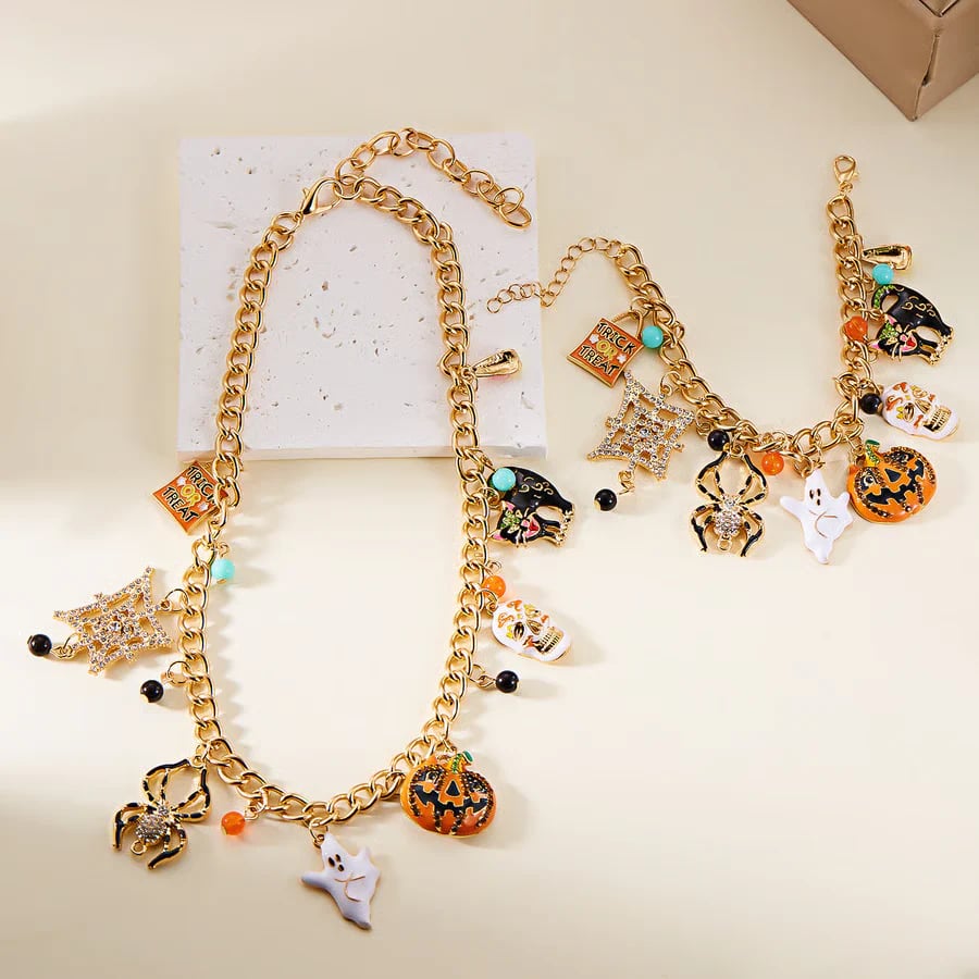 🔥2025 Halloween-Themed Alloy Jewelry