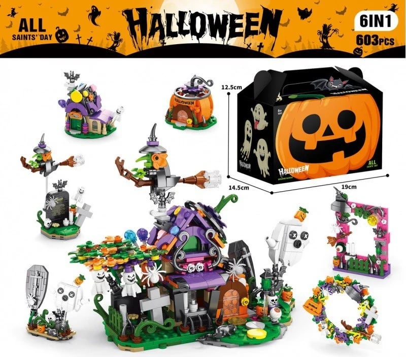 🎃👻- 31 Day Halloween Advent Brick Festival Calendar🗓️Open a New Halloween Surprise Every Day!