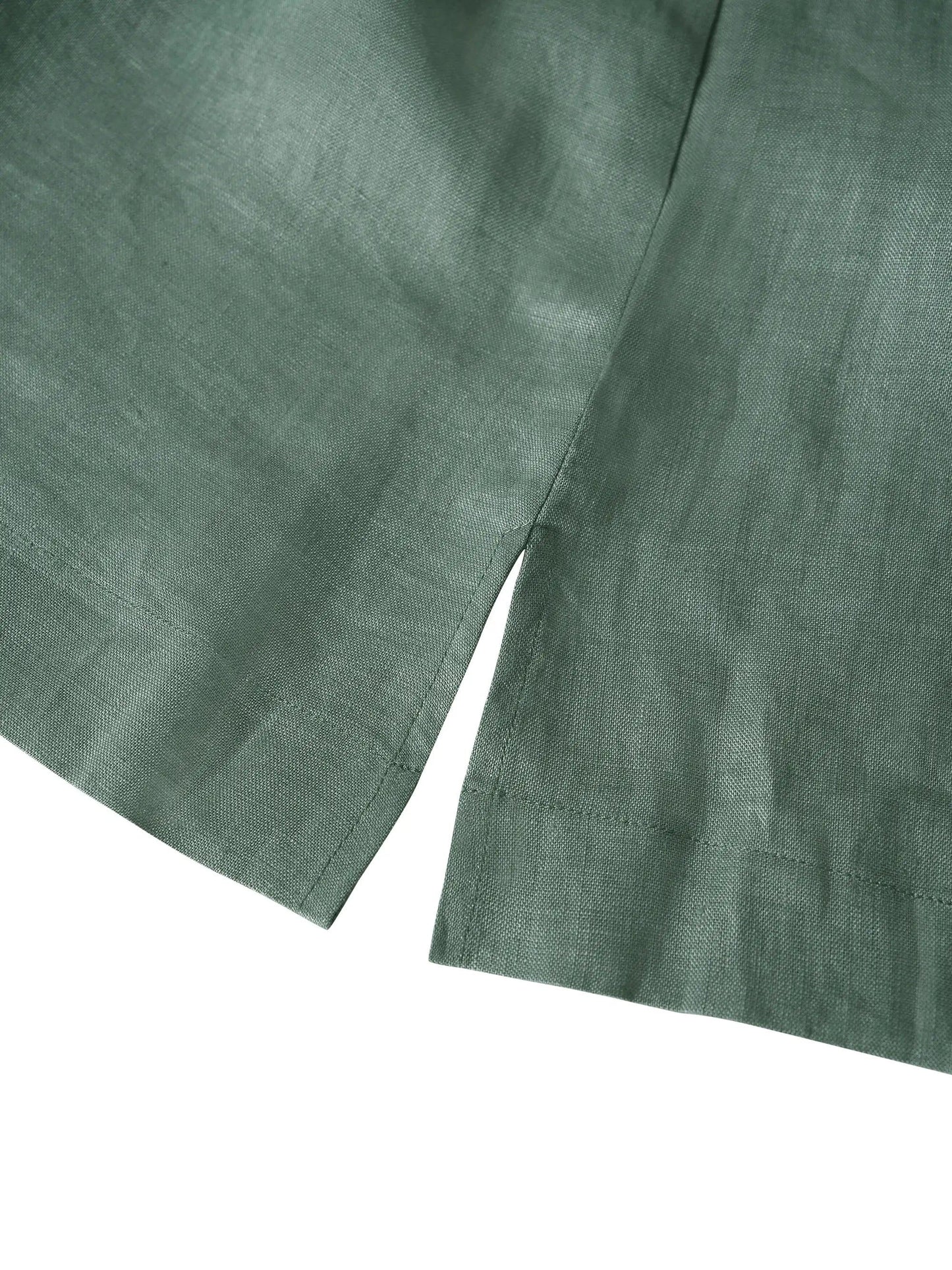 100% Linen Buttoned Dress ESTELLE