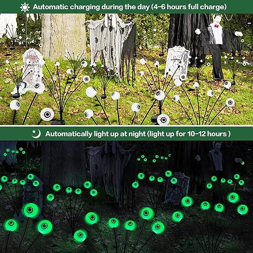 🔥Halloween Sale🔥-Scary Eyeballs Swaying Firefly Lights