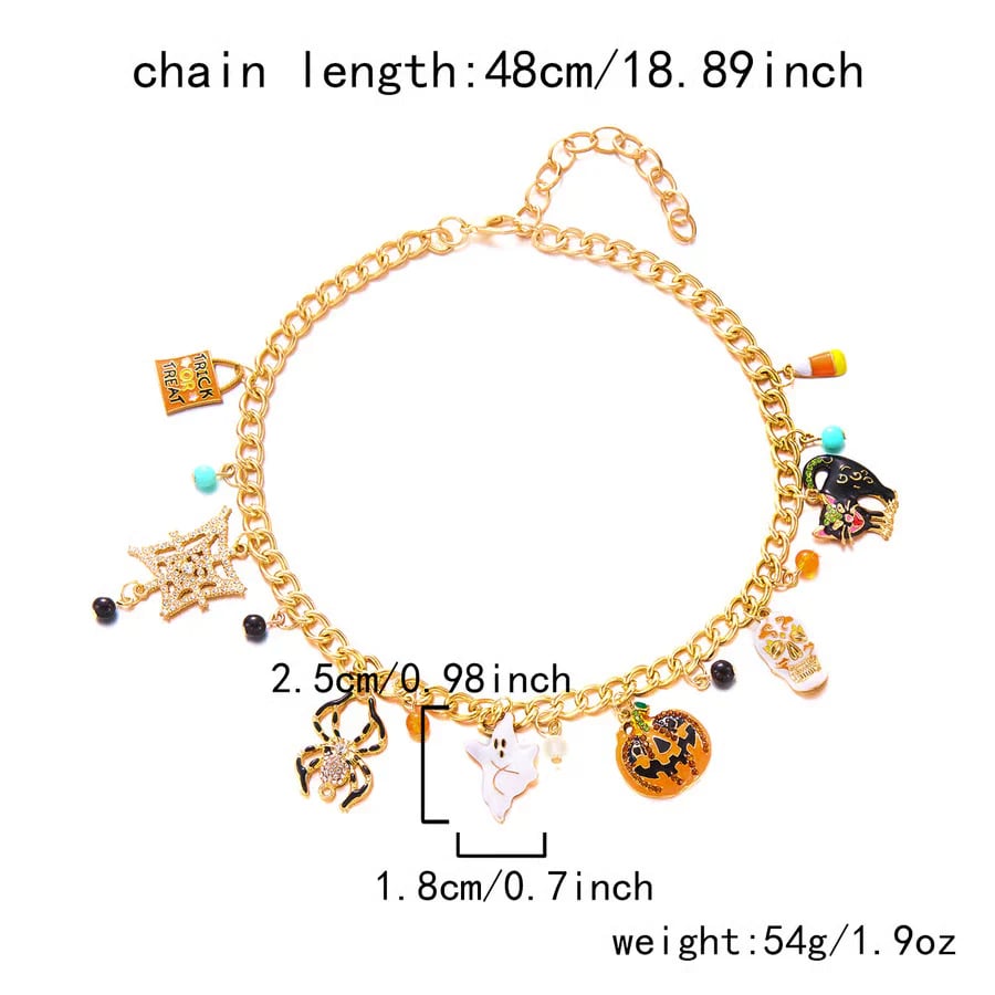 🔥2025 Halloween-Themed Alloy Jewelry