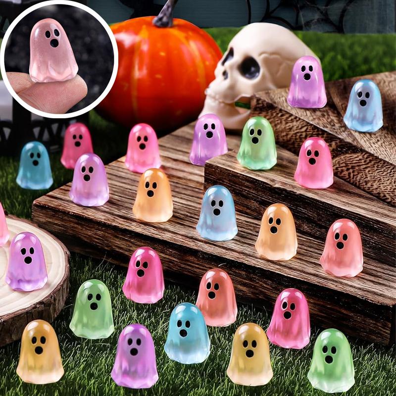 👻Halloween Mini Luminous Ghosts Figures✨