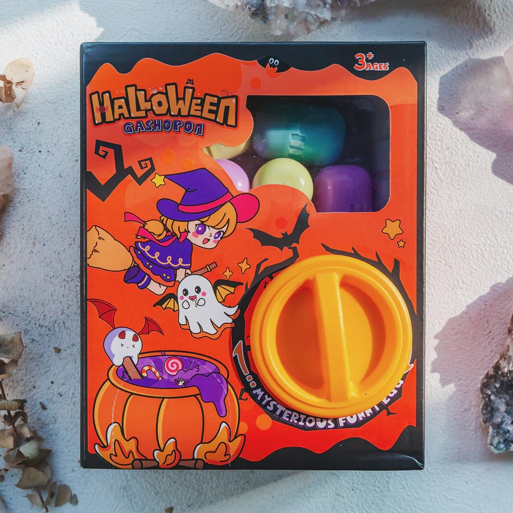 ๐ Mini Holiday Gashapon Machine โ Fun, Reusable & Perfect for Halloween & Christmas Magic ๐น๏ธ๐