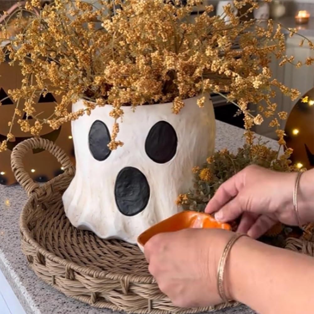 🔥Halloween Pre Sale🔥 Halloween Ghost Bucket Planter Pot For Home Decor