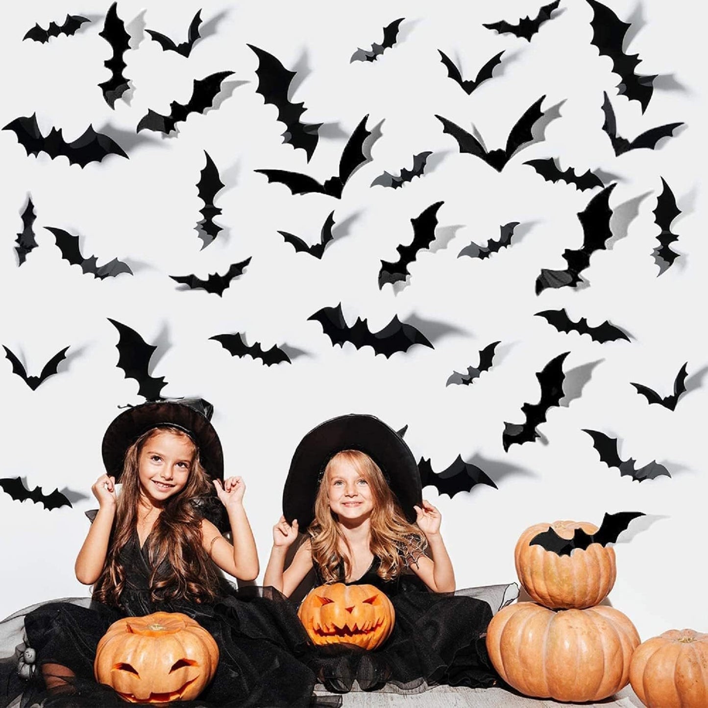 🔥2025 HALLOWEEN SALE - Bat Decoration Stickers🦇