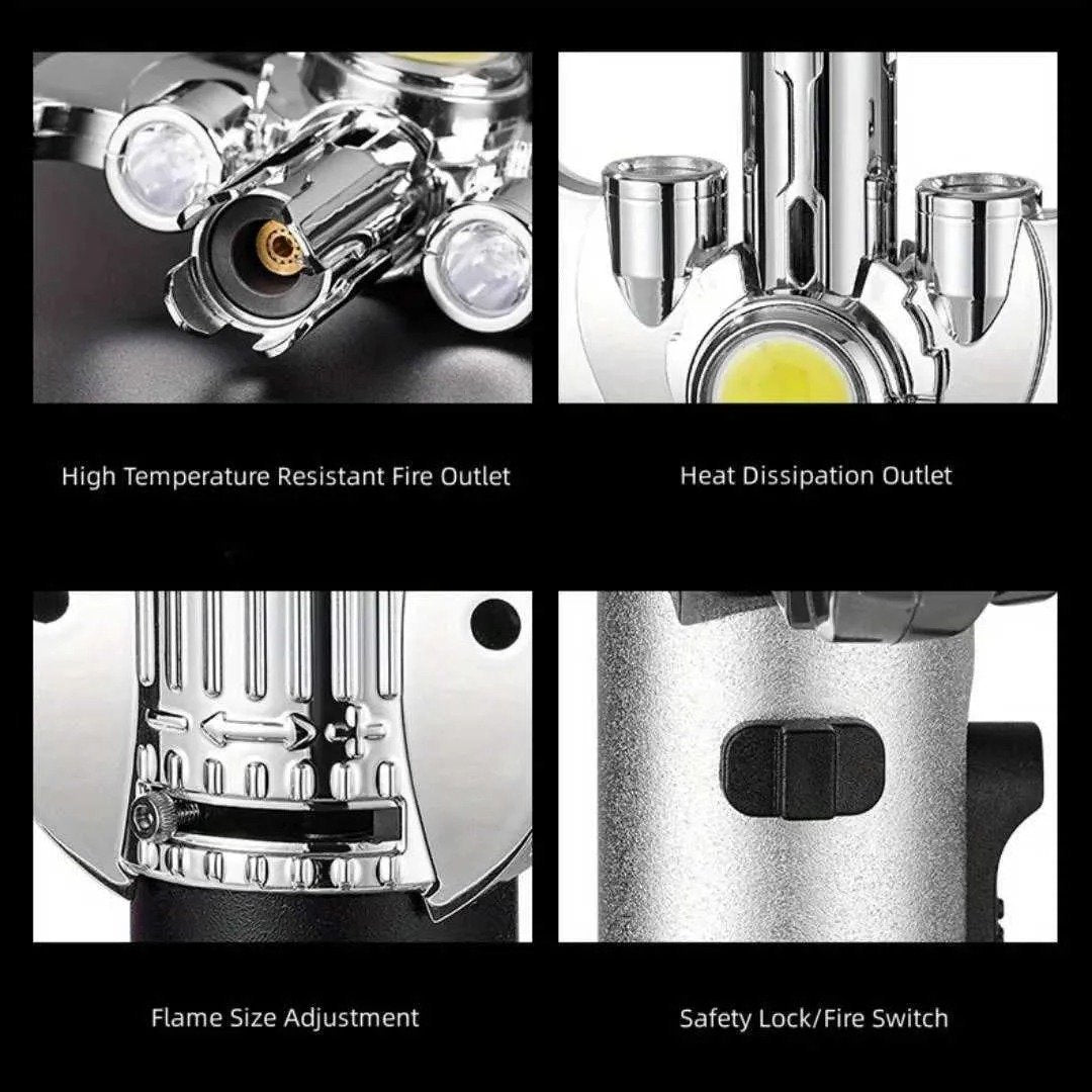 ⚡ Multi-Purpose Metal Lightsaber Style Gas Lighter