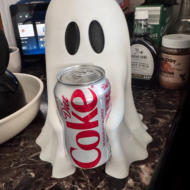 🔥🔥Sippy Ghost Coke Holder Halloween Decor