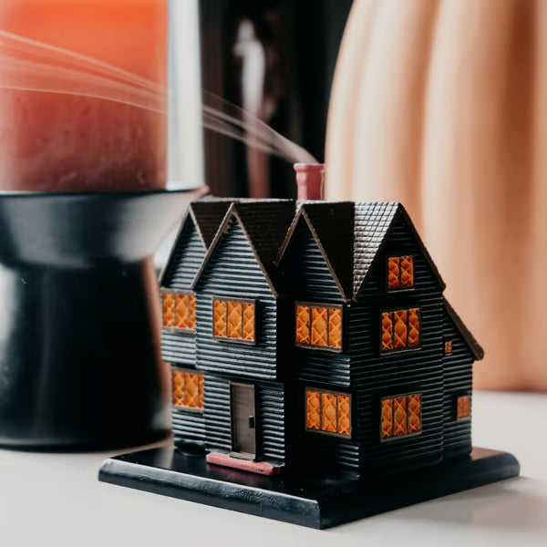 🎃2025 Halloween Witch House Incense Burner