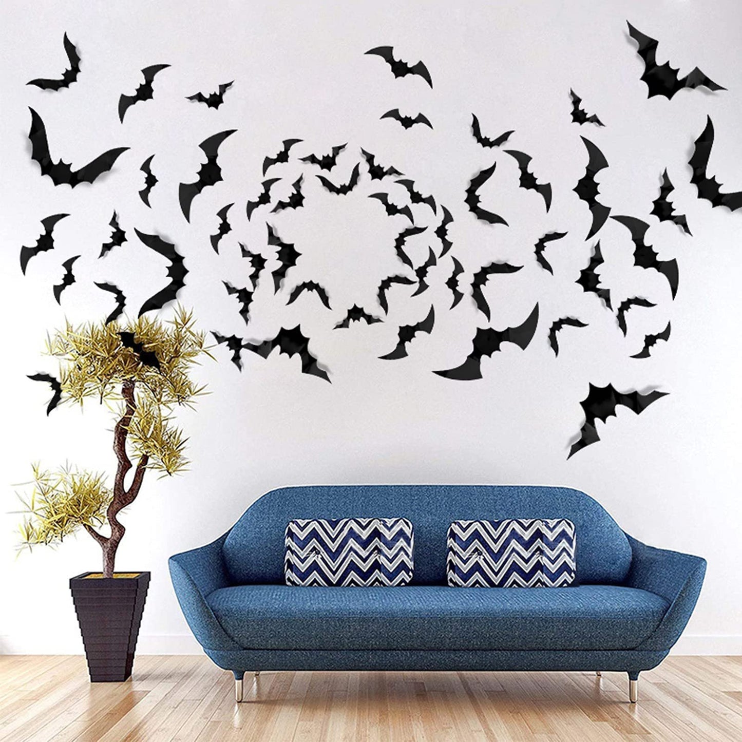 🔥2025 HALLOWEEN SALE - Bat Decoration Stickers🦇