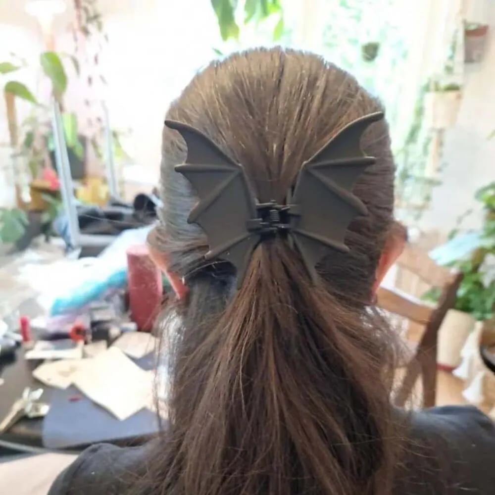 šHalloween Bat Hair Clipš¦
