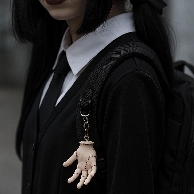 🖤Gothic Hand Keychain - Halloween Edition Horror Pendant Accessory