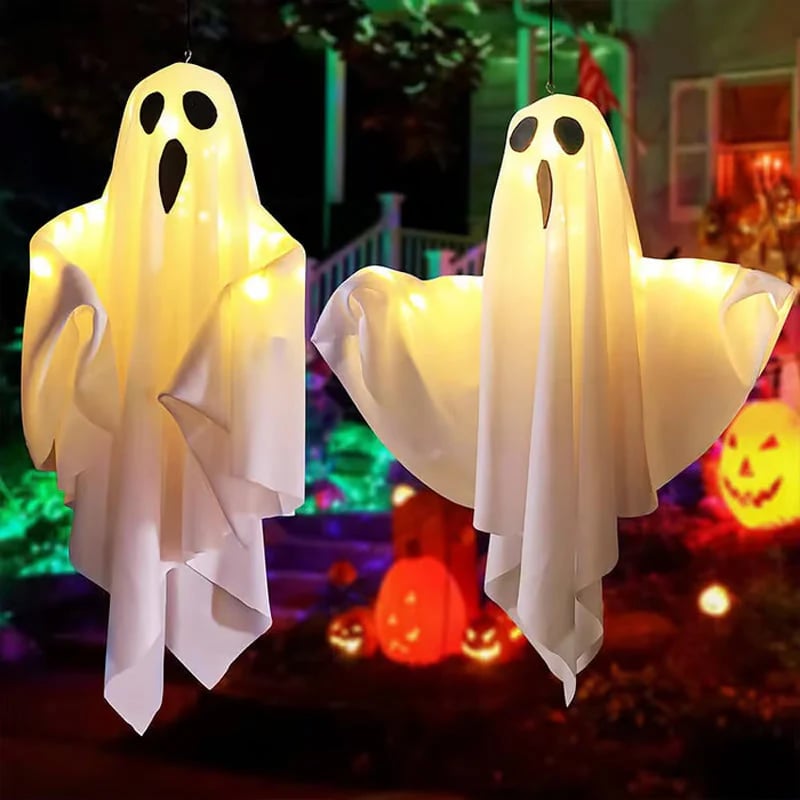 🎃Glowing Ghost Chandelier for Halloween Party Decor
