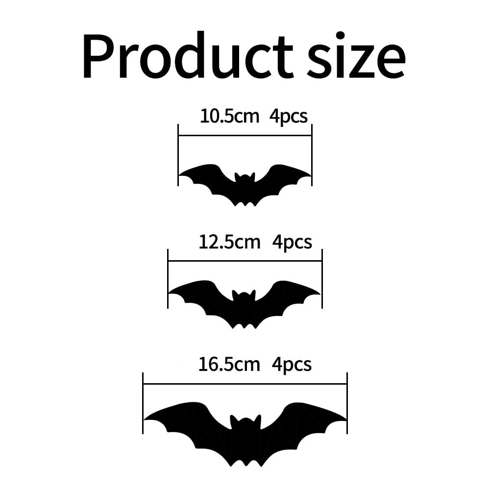 🦇Halloween 3D Lighted Bats