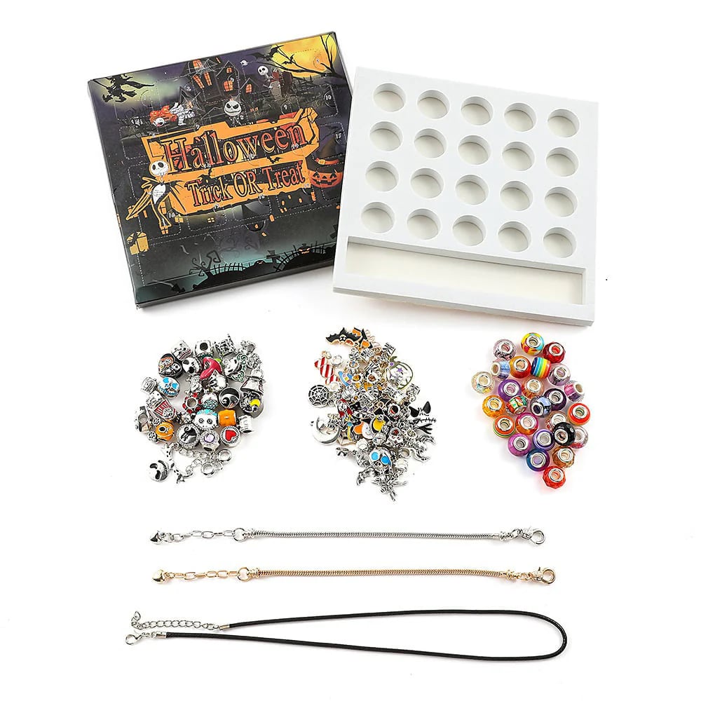 Halloween DIY Beaded Bracelets