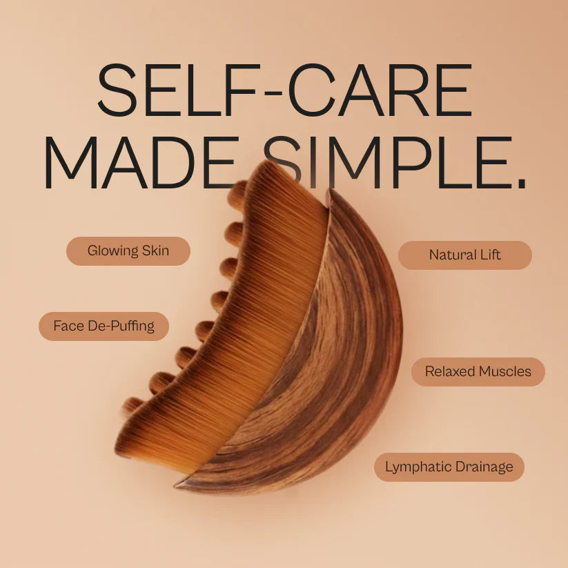 Nivara™ Lymphatic Contour Face Brush