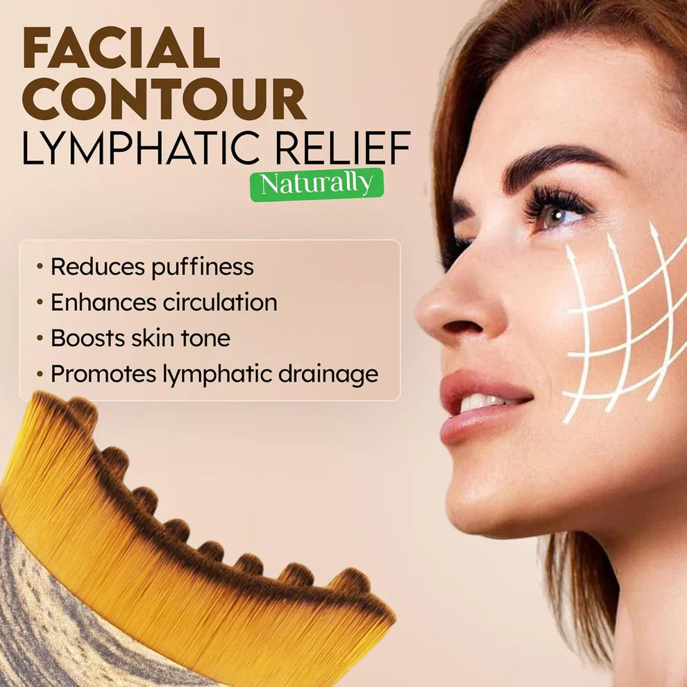 Nivara™ Lymphatic Contour Face Brush