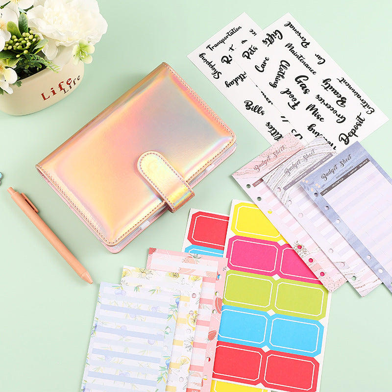 🫧Iridescent Refillable Notebook