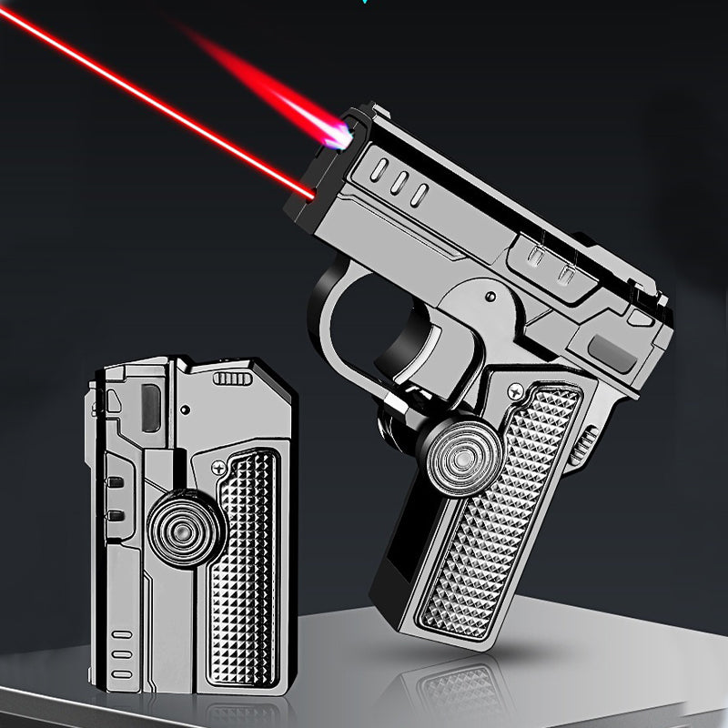 Folding Finger Spinner Lighter - Cool Pistol Style🤩