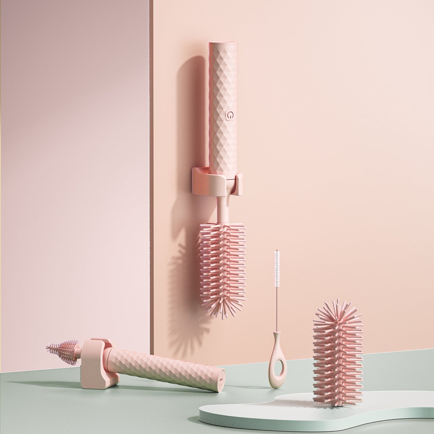 SpinClean Electric Bottle Brush Set✨