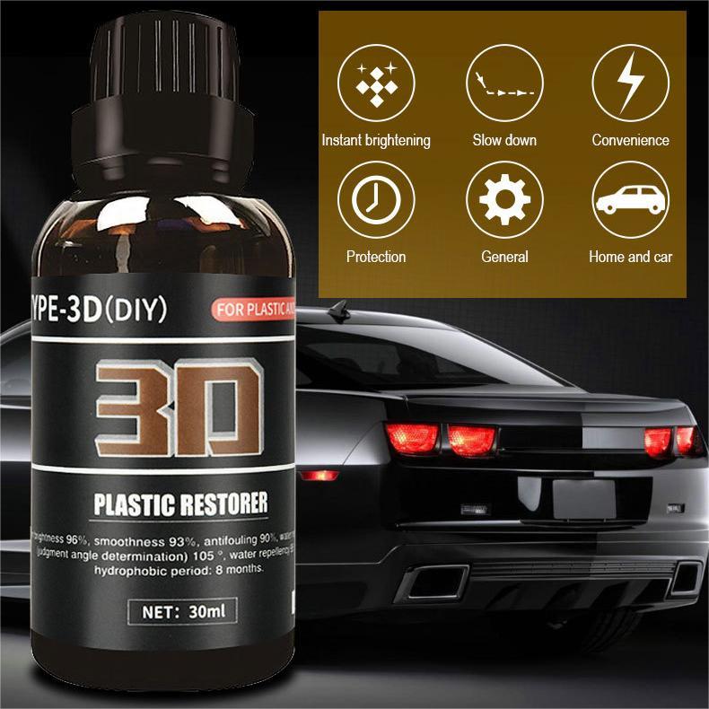 🔥Automotive Trim Reviver-✨ Car Plastic Plating Refurbishing Agent