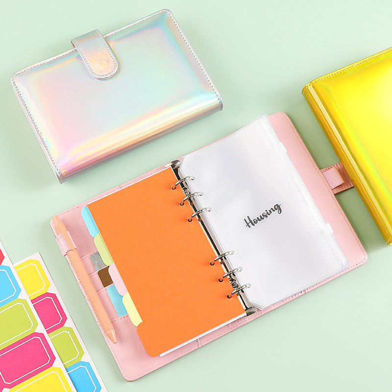 🫧Iridescent Refillable Notebook