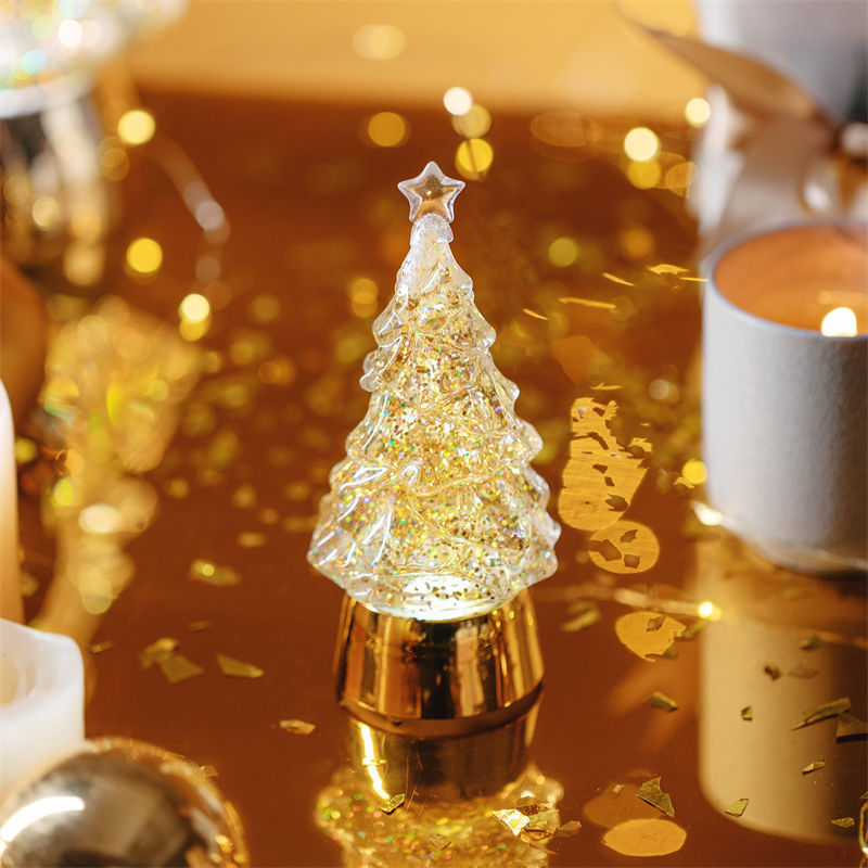 Celestial Harmony✨-A Luxurious Musical Snow Globe Christmas Tree🎄