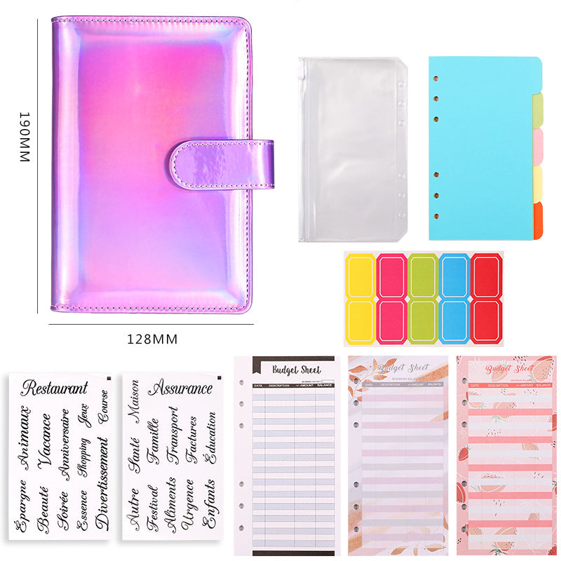 🫧Iridescent Refillable Notebook