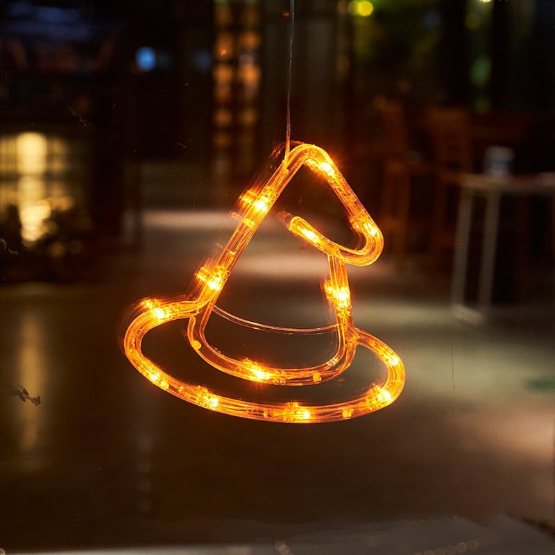👻Halloween Hot Sale-Halloween Decorations Window Lights with Suction Cup🎃