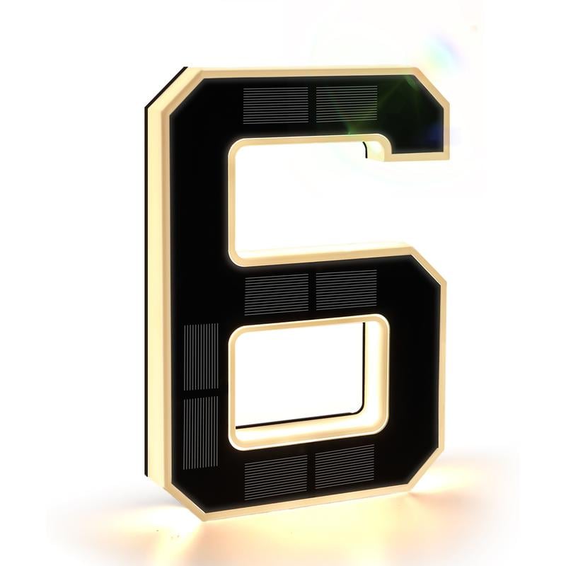 🔥LAST DAY 49% OFF🔥Solar Lighted House Numbers