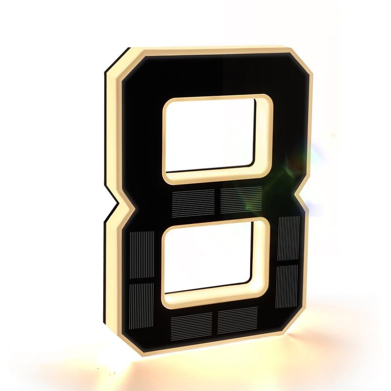 🔥LAST DAY 49% OFF🔥Solar Lighted House Numbers