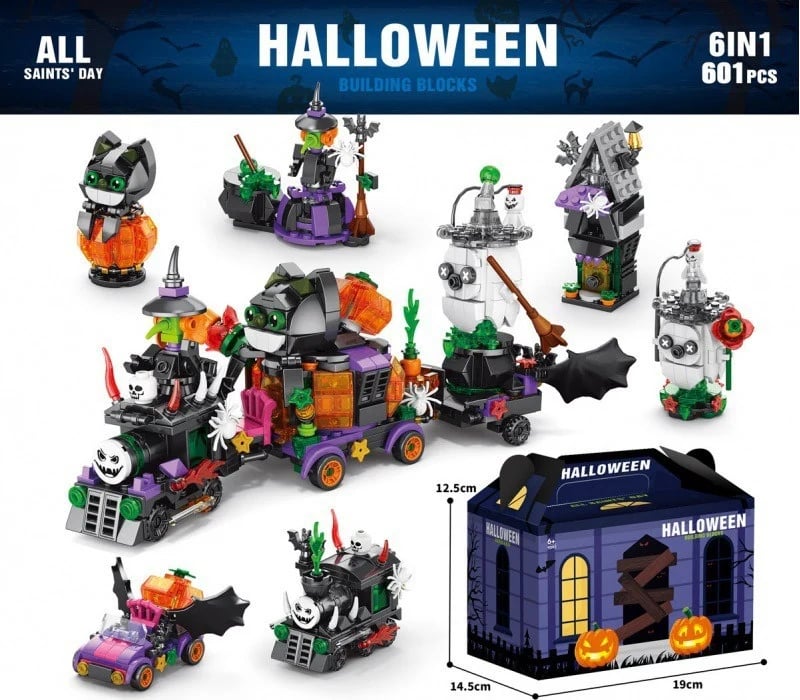 🎃👻- 31 Day Halloween Advent Brick Festival Calendar🗓️Open a New Halloween Surprise Every Day!