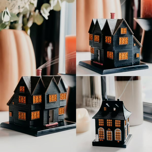 🎃2025 Halloween Witch House Incense Burner