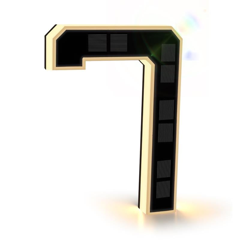 🔥LAST DAY 49% OFF🔥Solar Lighted House Numbers