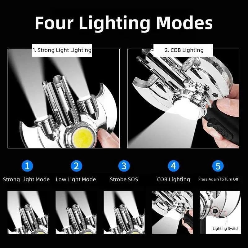 ⚡ Multi-Purpose Metal Lightsaber Style Gas Lighter