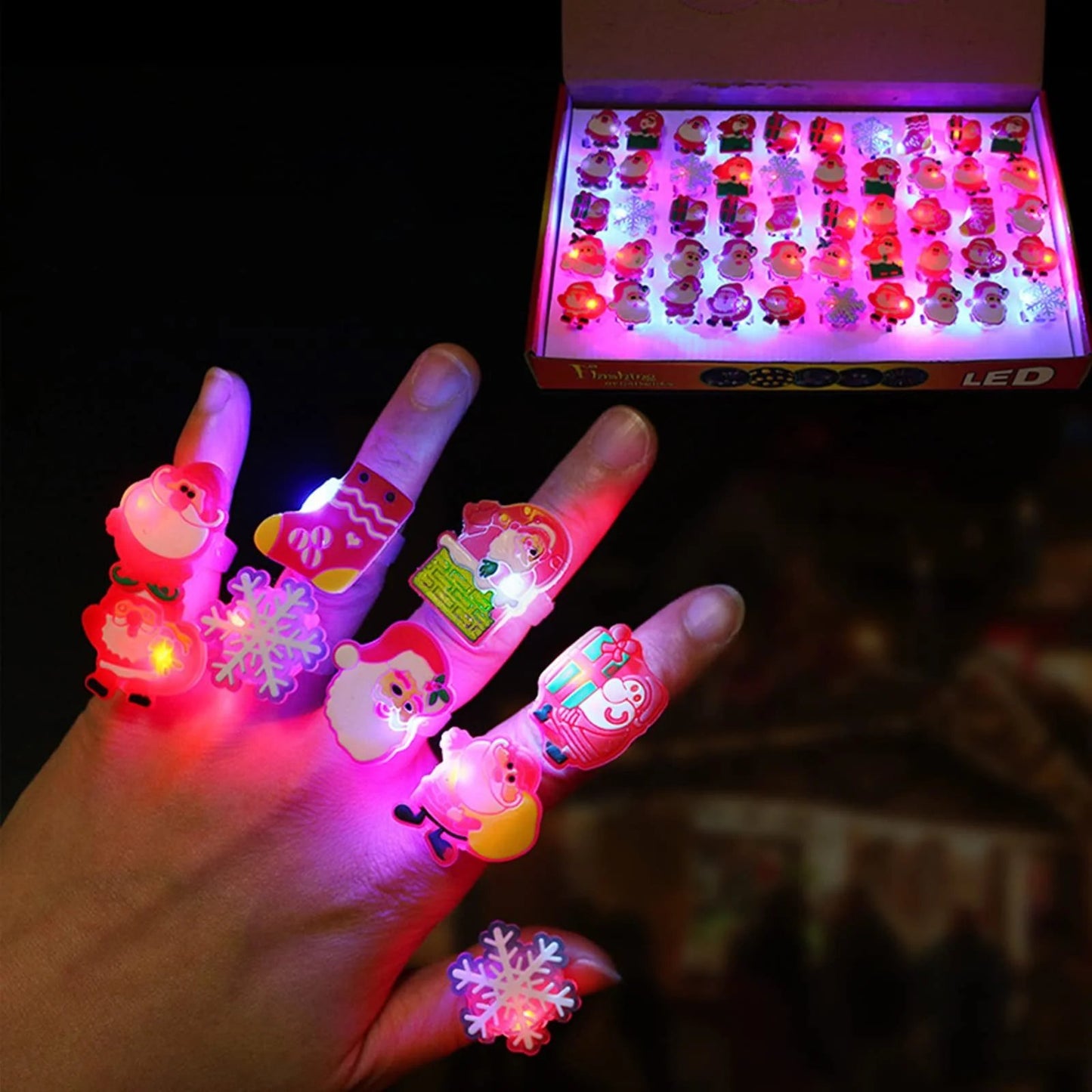 🎄✨LED Light Christmas Ring