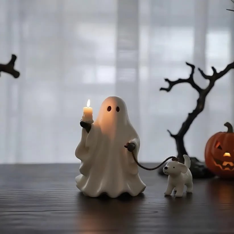 Warm Candles & Whimsy Ghosts – Cozy Halloween Starts Here