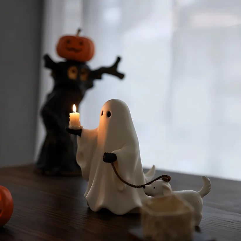 Warm Candles & Whimsy Ghosts – Cozy Halloween Starts Here