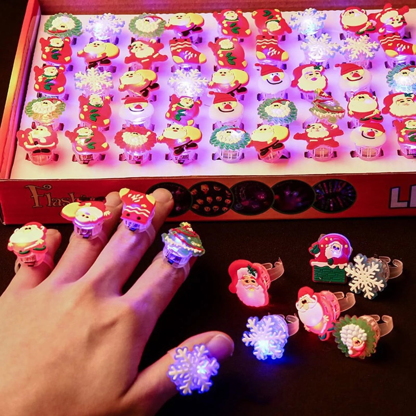🎄✨LED Light Christmas Ring