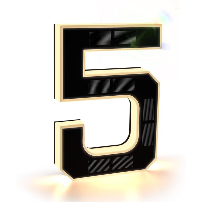 🔥LAST DAY 49% OFF🔥Solar Lighted House Numbers