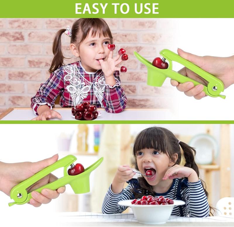 Heavy-Duty Cherry and Olive Pitter Corer Tool-Ideal for Halloween Decoration 2025 Fruit Kitchen