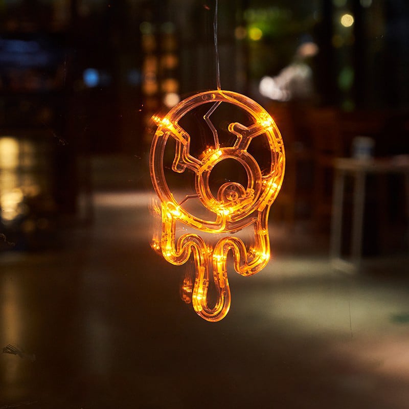 👻Halloween Hot Sale-Halloween Decorations Window Lights with Suction Cup🎃