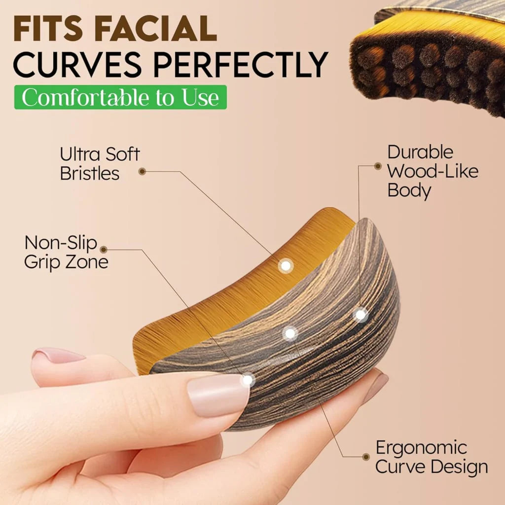 Nivara™ Lymphatic Contour Face Brush