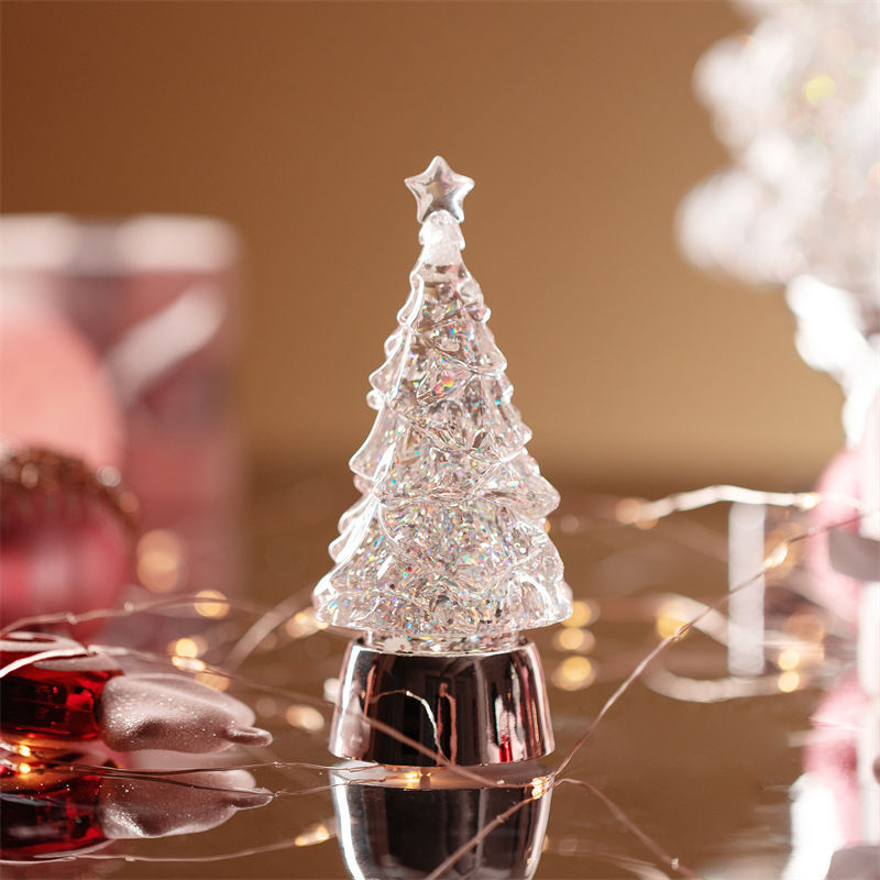 Celestial Harmony✨-A Luxurious Musical Snow Globe Christmas Tree🎄